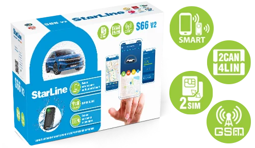 Противоугонная система StarLine S66 v2 — иллюстрация 1