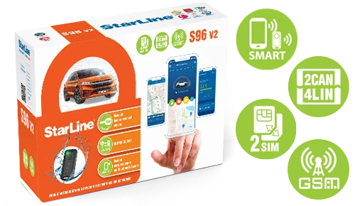 Противоугонная система StarLine S96 v2 — иллюстрация 1